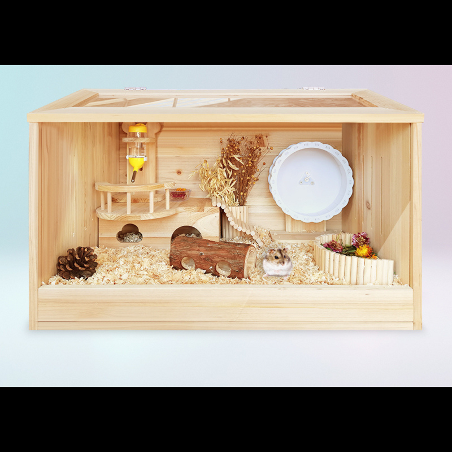 Hamster Solid Wood Villa Set