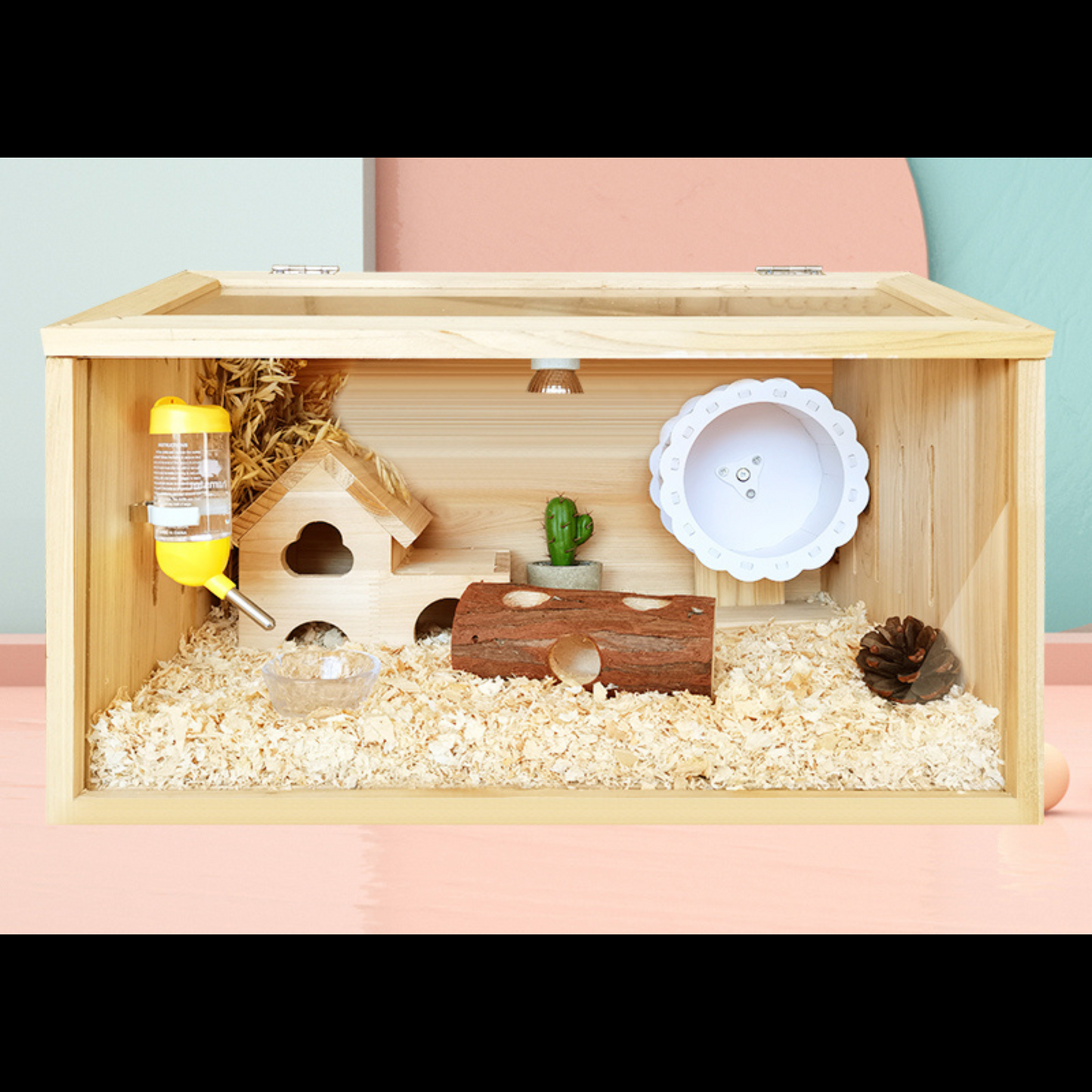 Hamster Solid Wood Villa Set